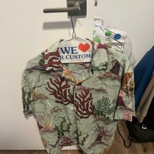 Mens Scotch and Soda short sleeve button down (Nautical), new with tags
